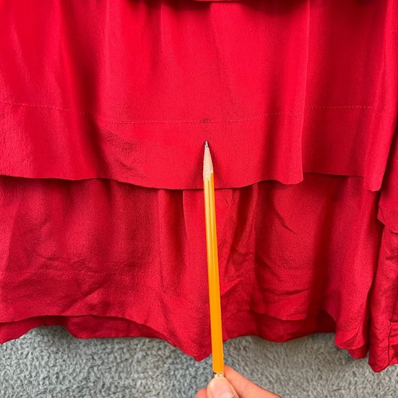 Anthropologie Girls From Savoy 100% Silk Summer Dress Sleeveless size Ten - Picture 8 of 11